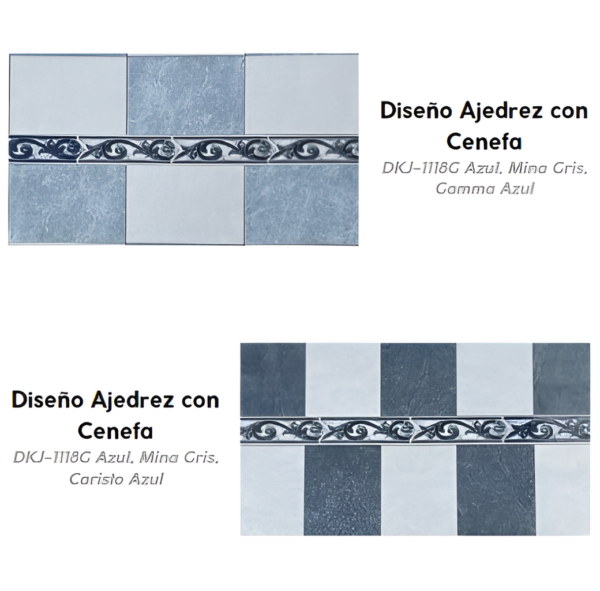 DKJ-1118G Azul