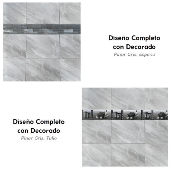 Azulejo Pinar Gris